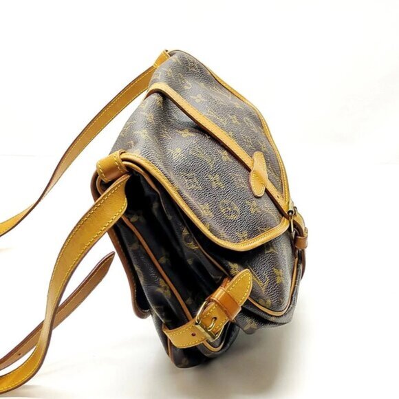 Louis Vuitton Saumur 30 Brown Monogram Crossbody Bag mon879-102525 - Picture 4 of 16